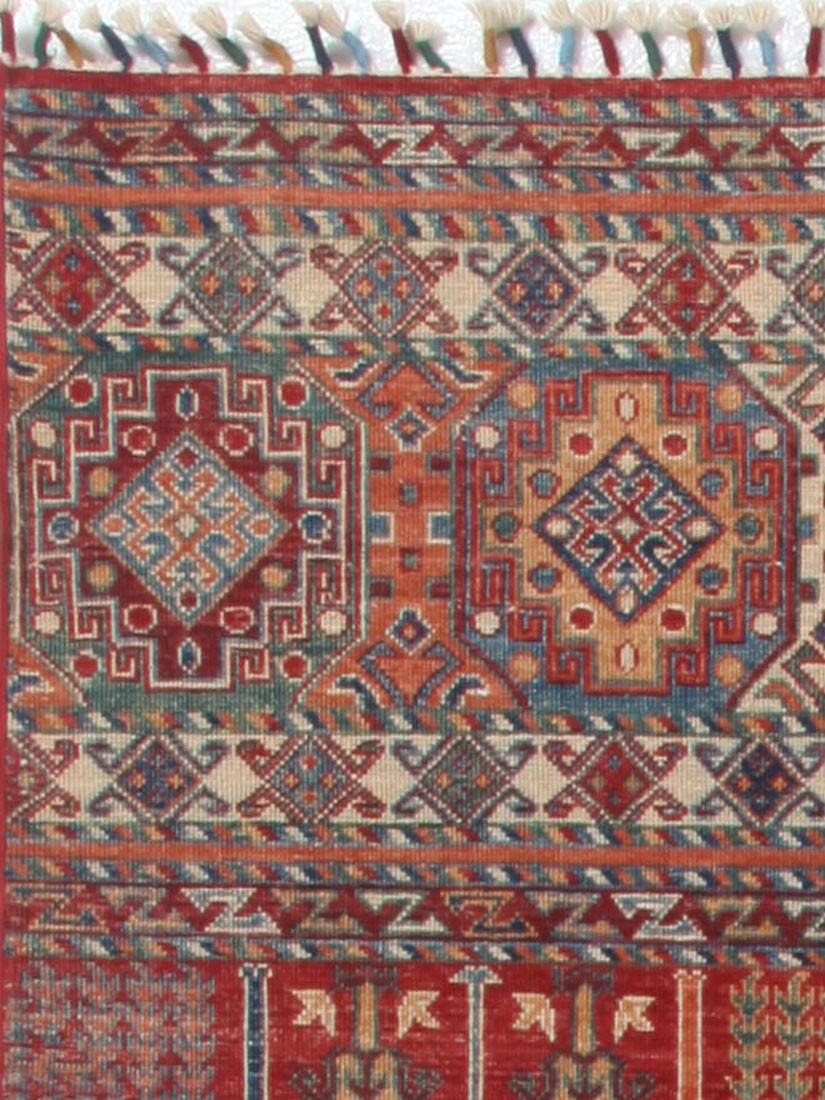 Chobi Schal ca. 202 x 296 cm, Unikat / Einzelstück