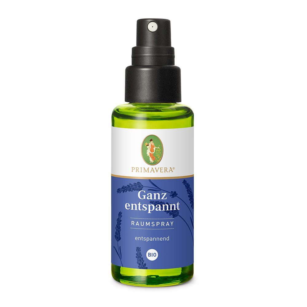 Primavera Life GmbH Raumduft GANZ entspannt Raumspray Bio, 50 ml