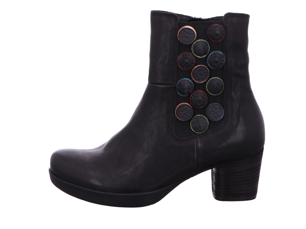 THINK Stiefeletten schwarz
