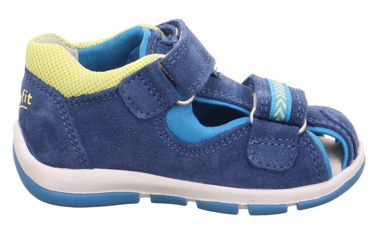 FREDDY - Blau/GelbSandale mit Klettverschluss
