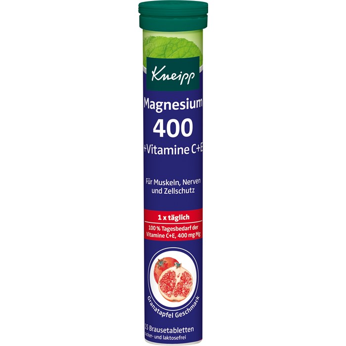 Magnesium 400 + C + E Brausetabletten
