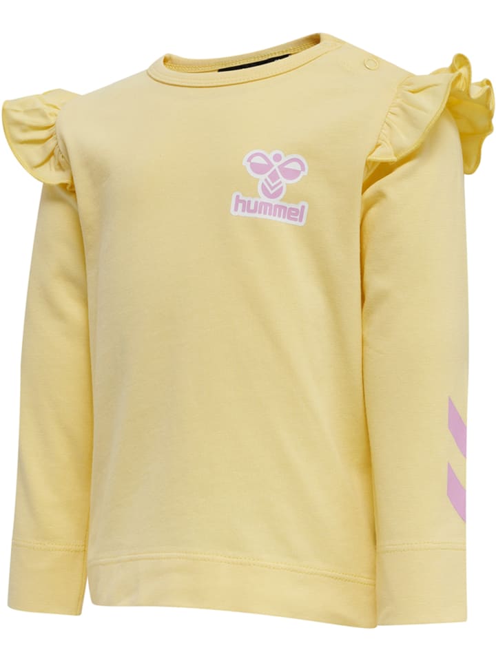 Hummel Hummel Druckknopf T-Shirt Hmlmirabel Mädchen in PALE BANANA günstig kaufen