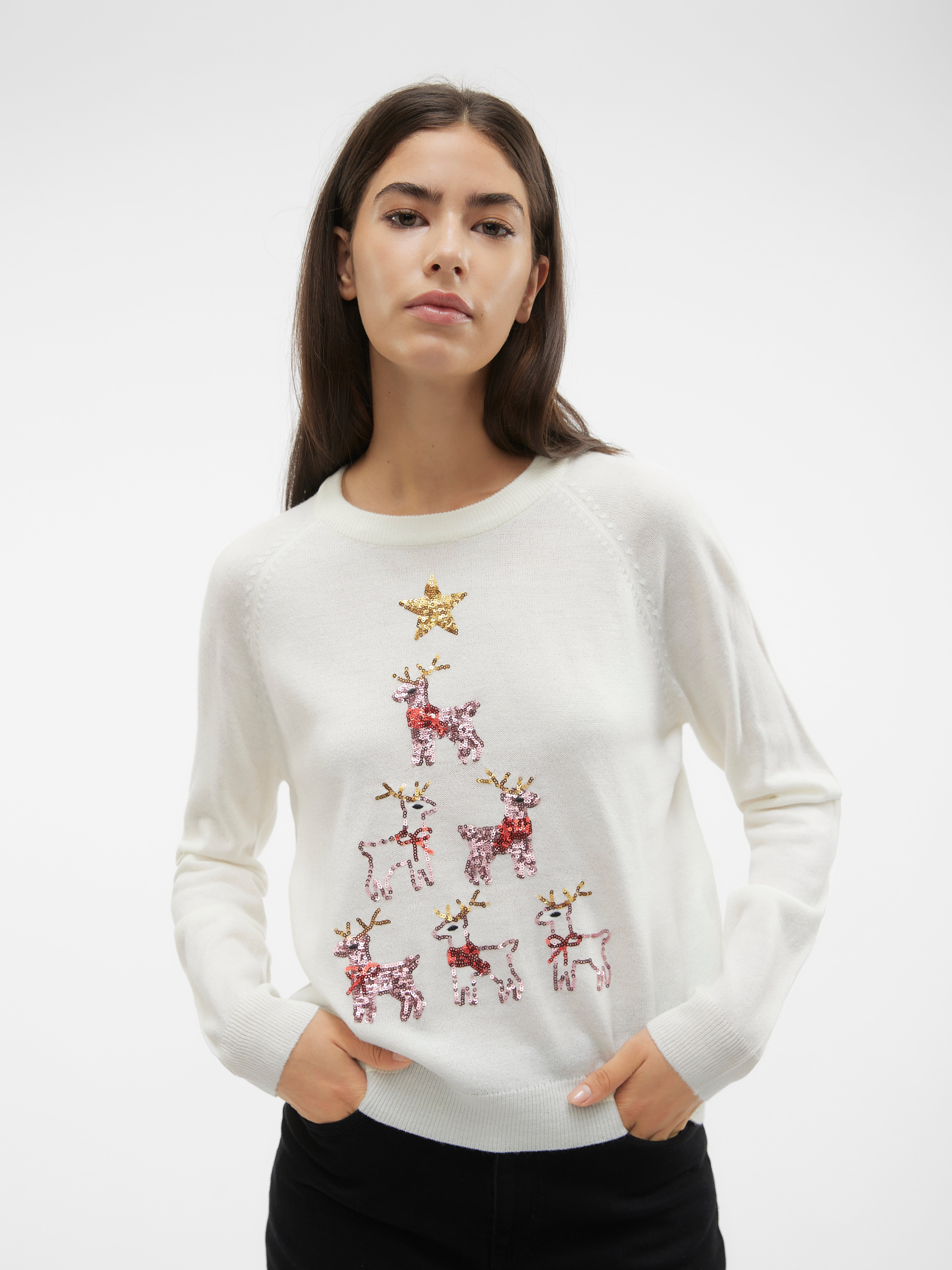 VMORNAMENTS/PYRAMIDE Pullover