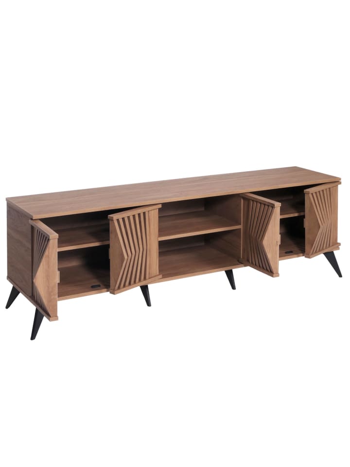 MCW TV-Rack M45, 3D-Design Staufächer günstig kaufen onesize