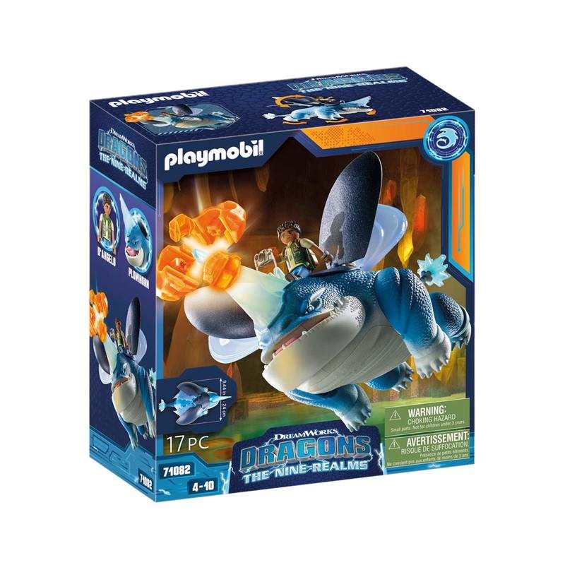 71082 Dragons Nine Realms: Plowhorn & D'Angelo Playmobil