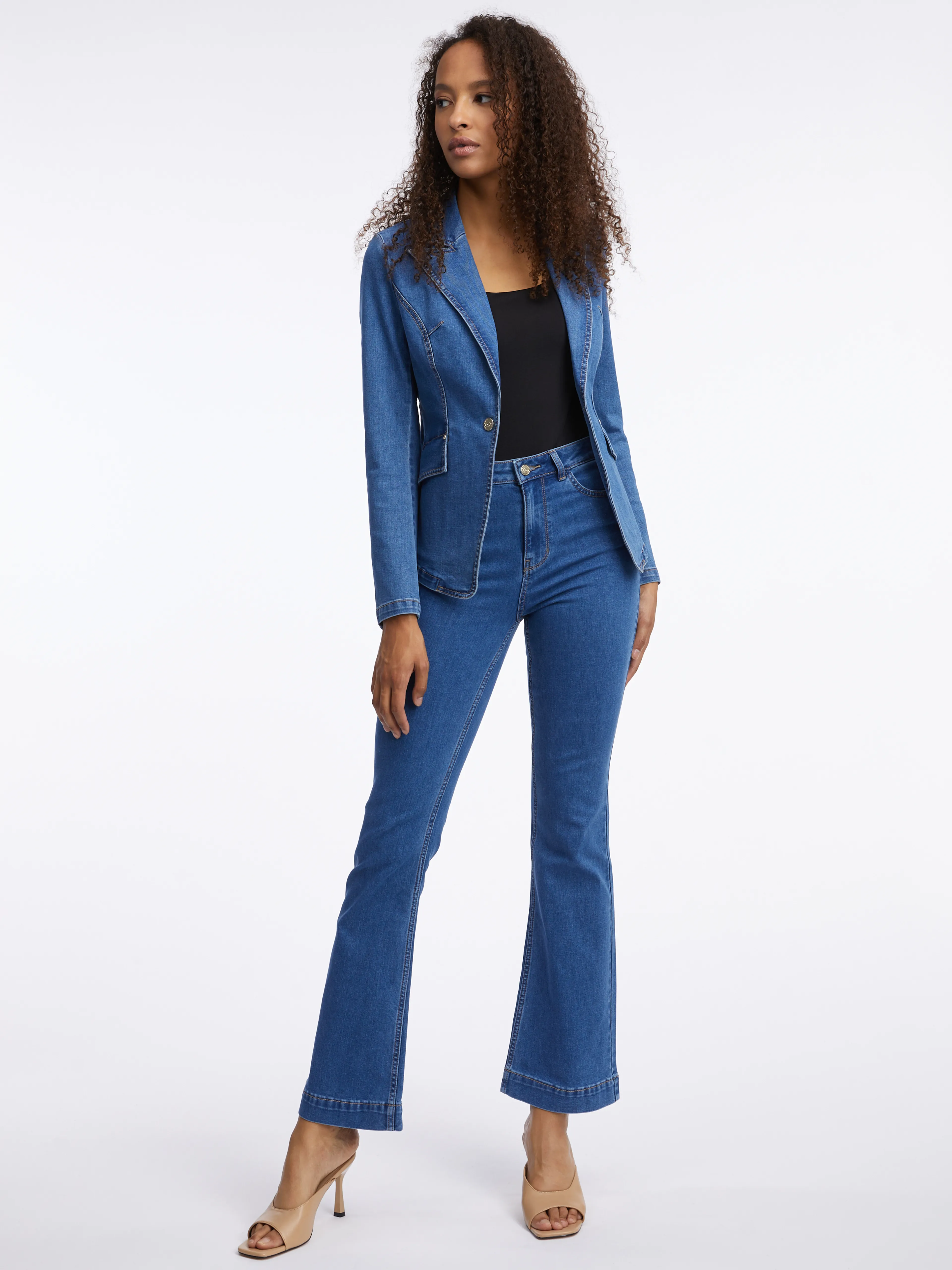 Blaue Jeansjacke ORSAY