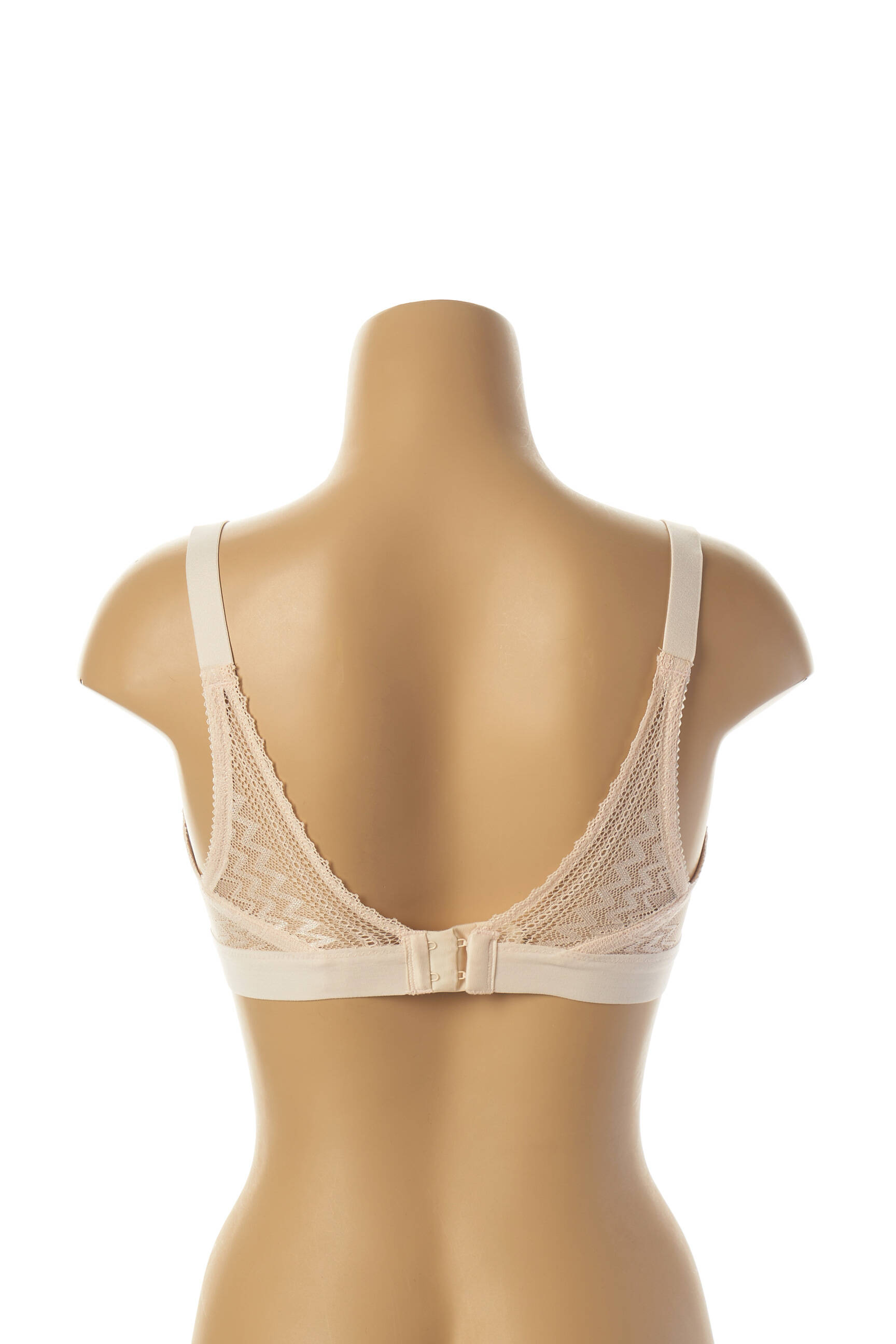 Cache Coeur Lingerie Maternite Femme couleur beige