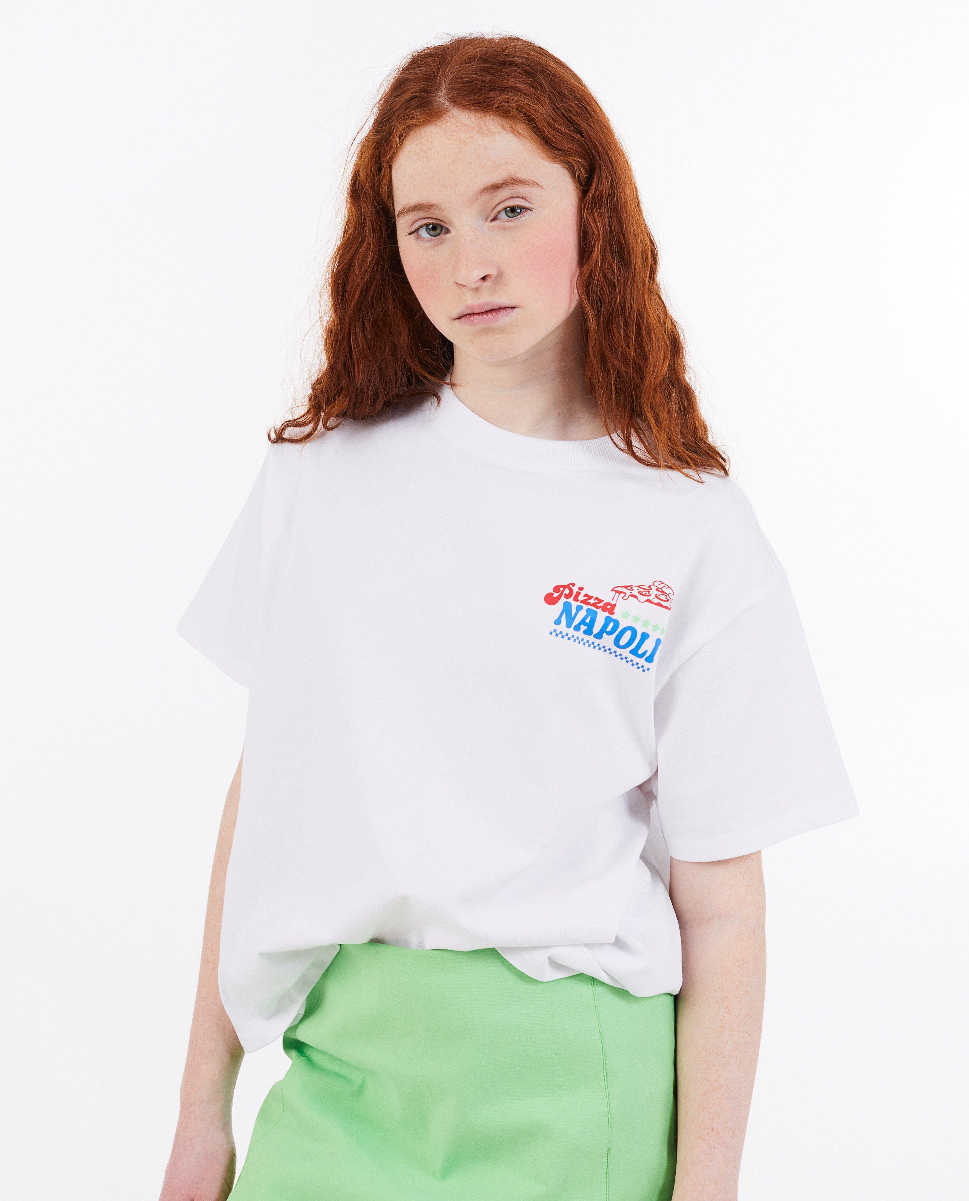 Groggy t-shirt med vit text
