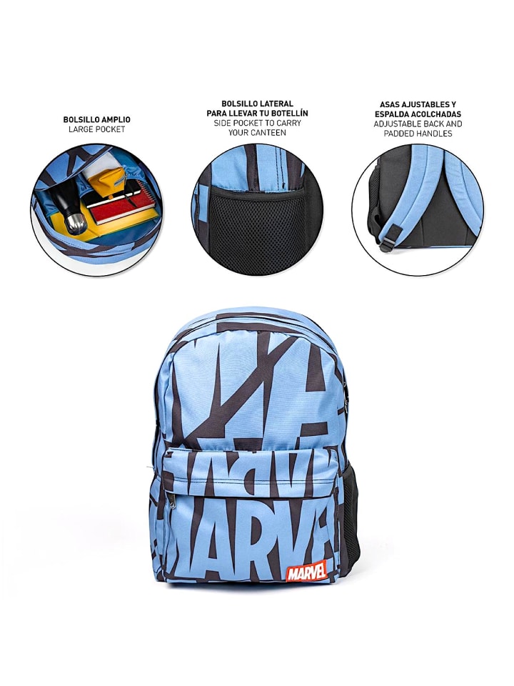 Marvel Kinderrucksack Marvel (H) 42 cm in Blau günstig kaufen 42