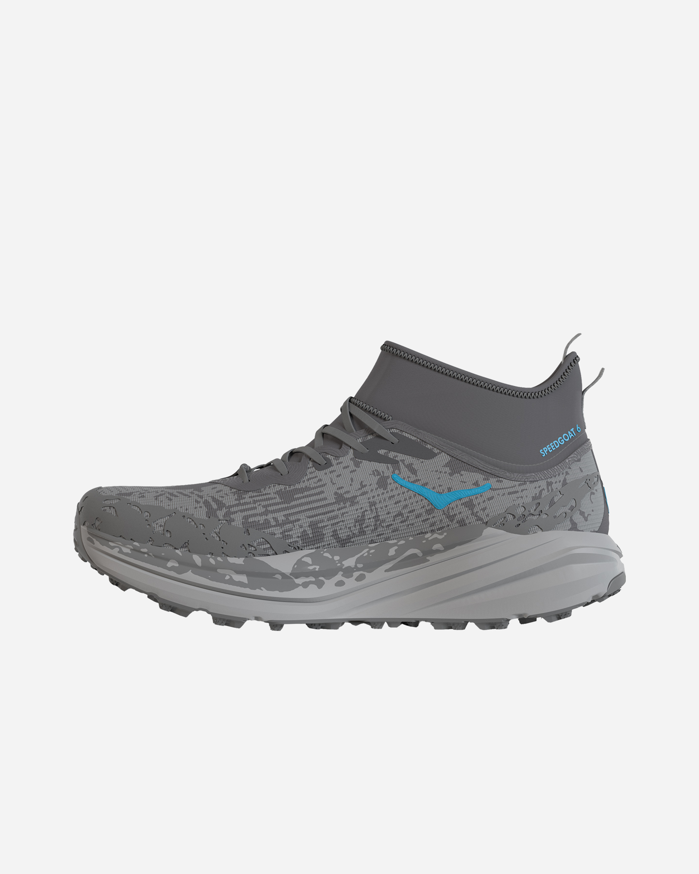 Pantofi sport trail Hoka Speedgoat 6 Mid Gtx M 1155152-SLTG