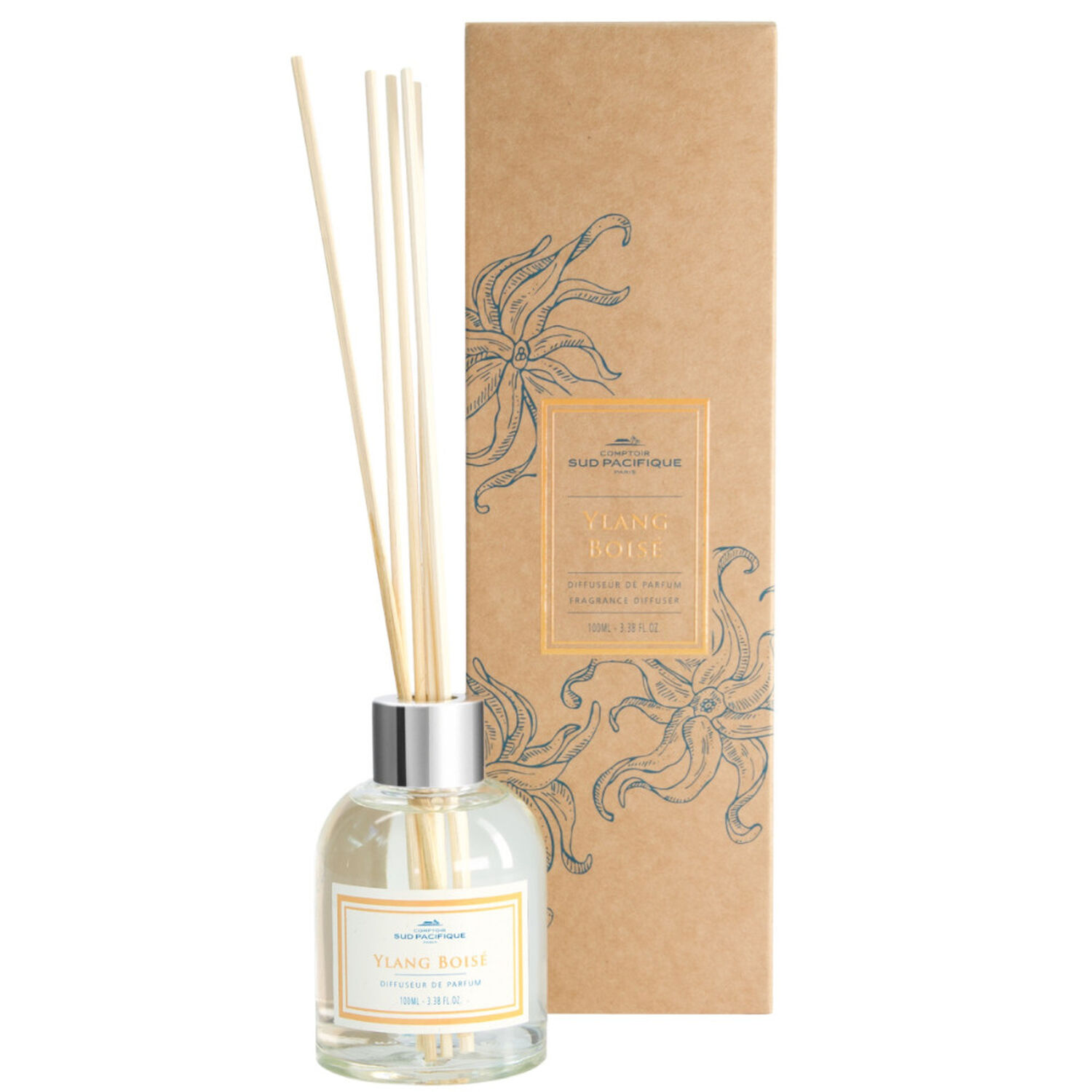 Comptoir Sud Pacifique Ylang Boisé Diffuseur Parfum d'intérieur