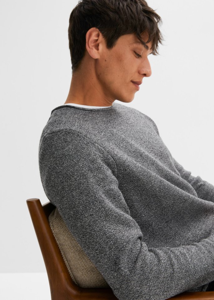Pullover mit recycelter Baumwolle