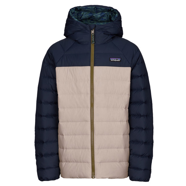 REVERSIBLE DOWN SWEATER HOODY Kinder - Daunenjacke
