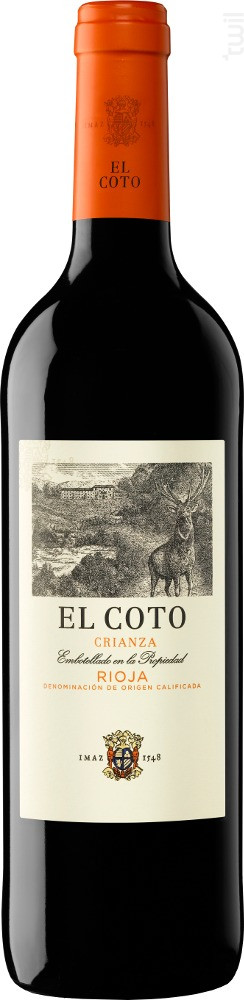 El Coto Crianza El Coto de Rioja Vin Rouge●Rioja Alavesa 2019 75cl