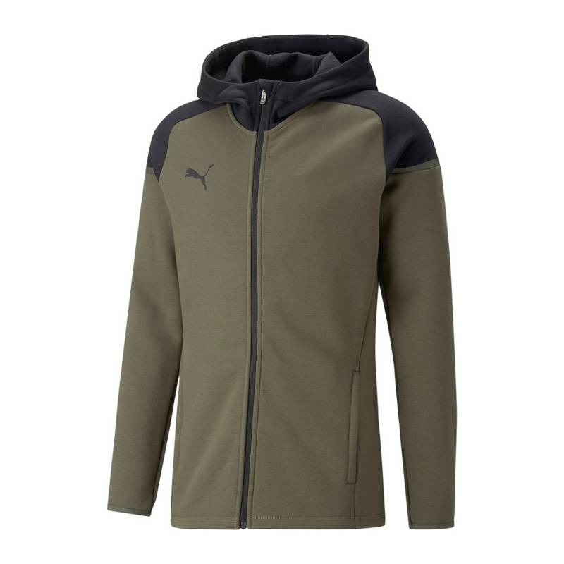PUMA teamCUP Casuals Kapuzenjacke Trainingsjacke Herren