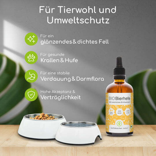 Wolfsbacher Natur Ergänzungsfutter & Aufzucht Wolfsbacher Natur Bio Bierhefe 100 ml