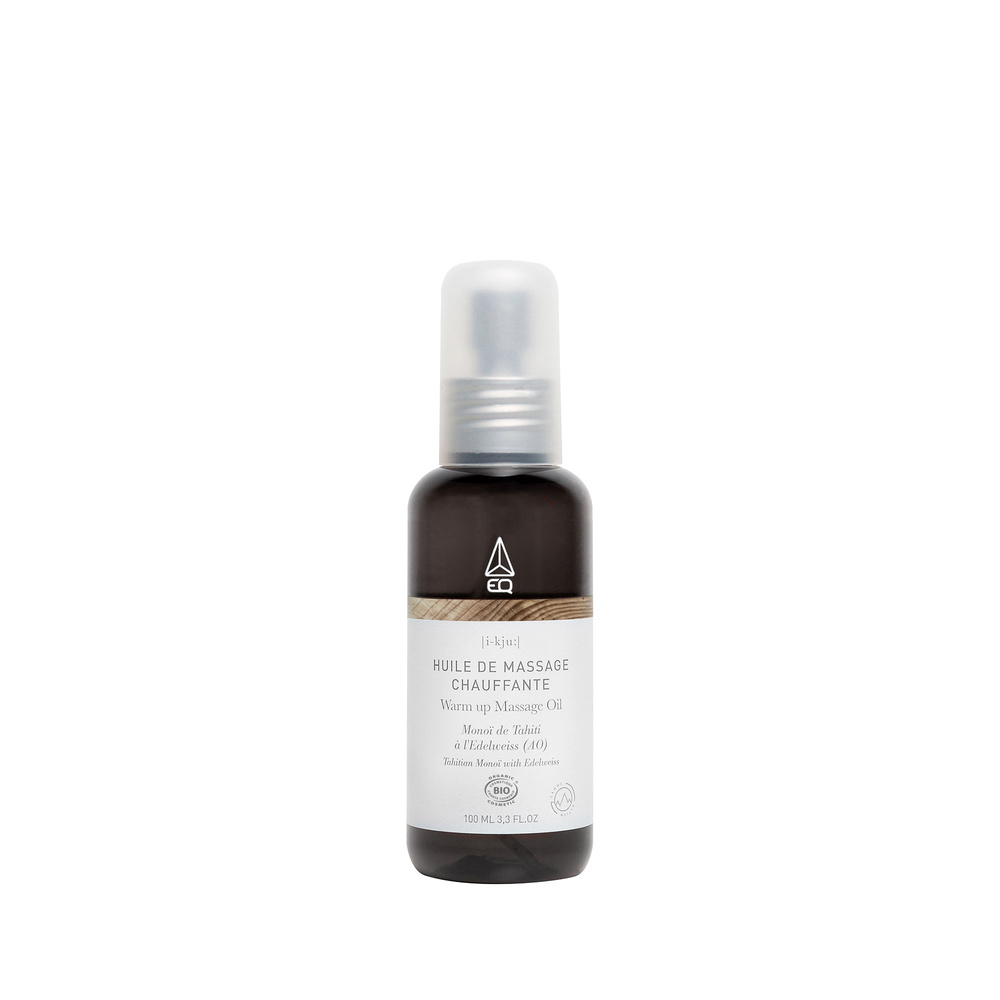 eq france HUILE DE MASSAGE CHAUFFANTE - 100ML BIO HUILE