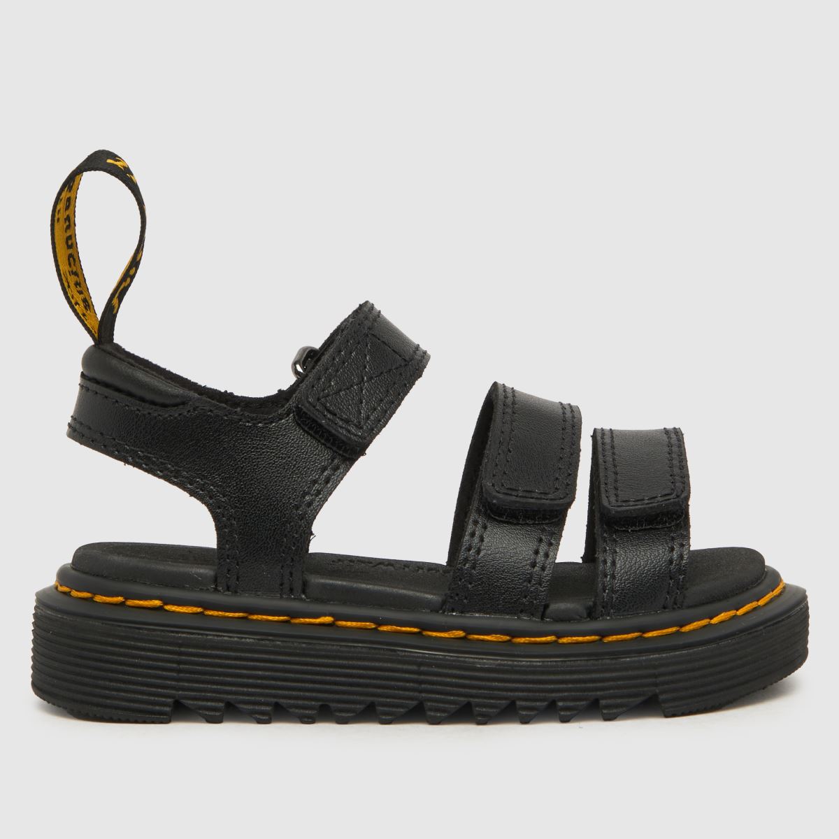 Dr. Martens fekete klaire kisgyermek szandál