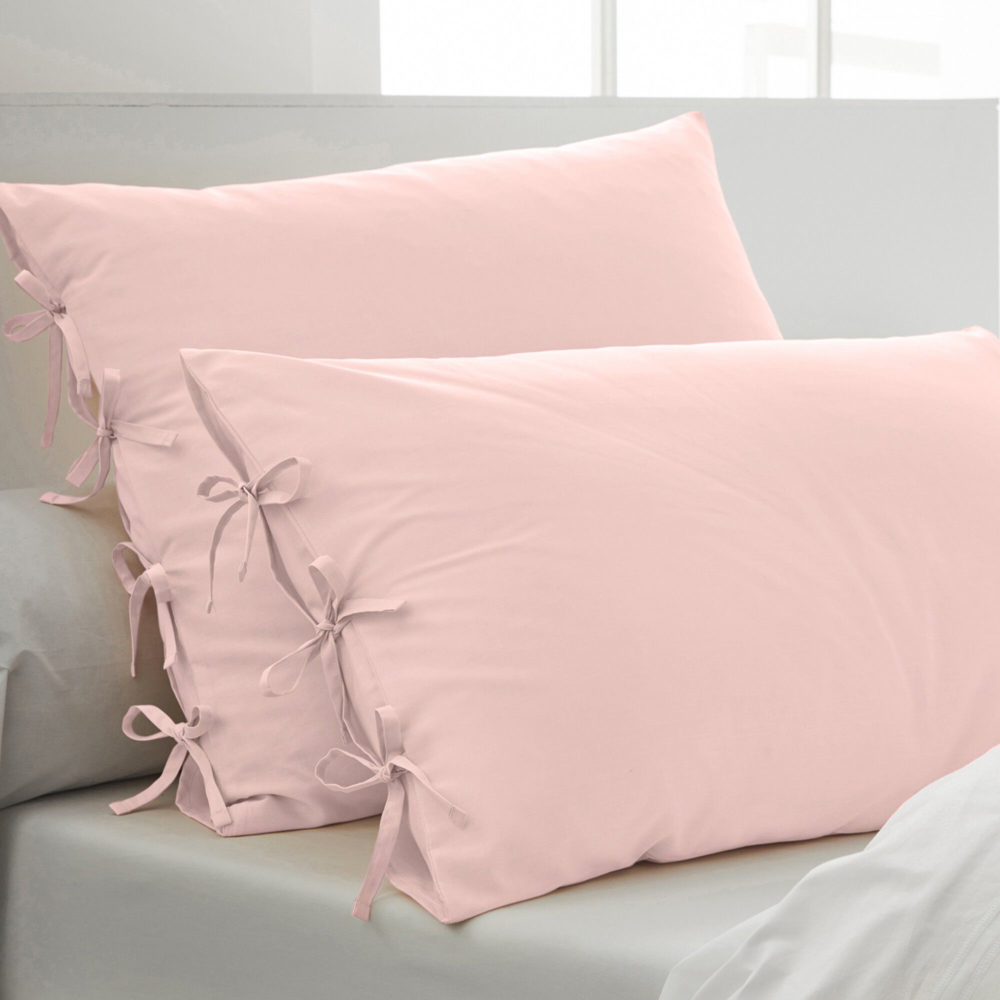 Linge de lit uni percale