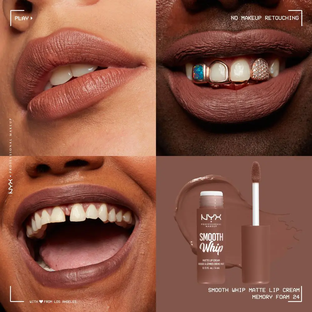 NYX Smooth Whip Matte Lip Cream pomada za usne od memorijske pjene