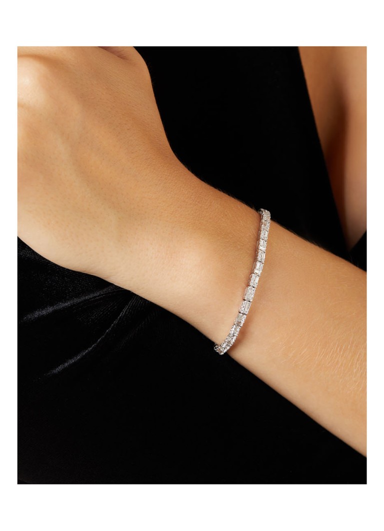 Brățară cu vârf de diamant din aur alb, diamant de 2,90 ct, Galerie