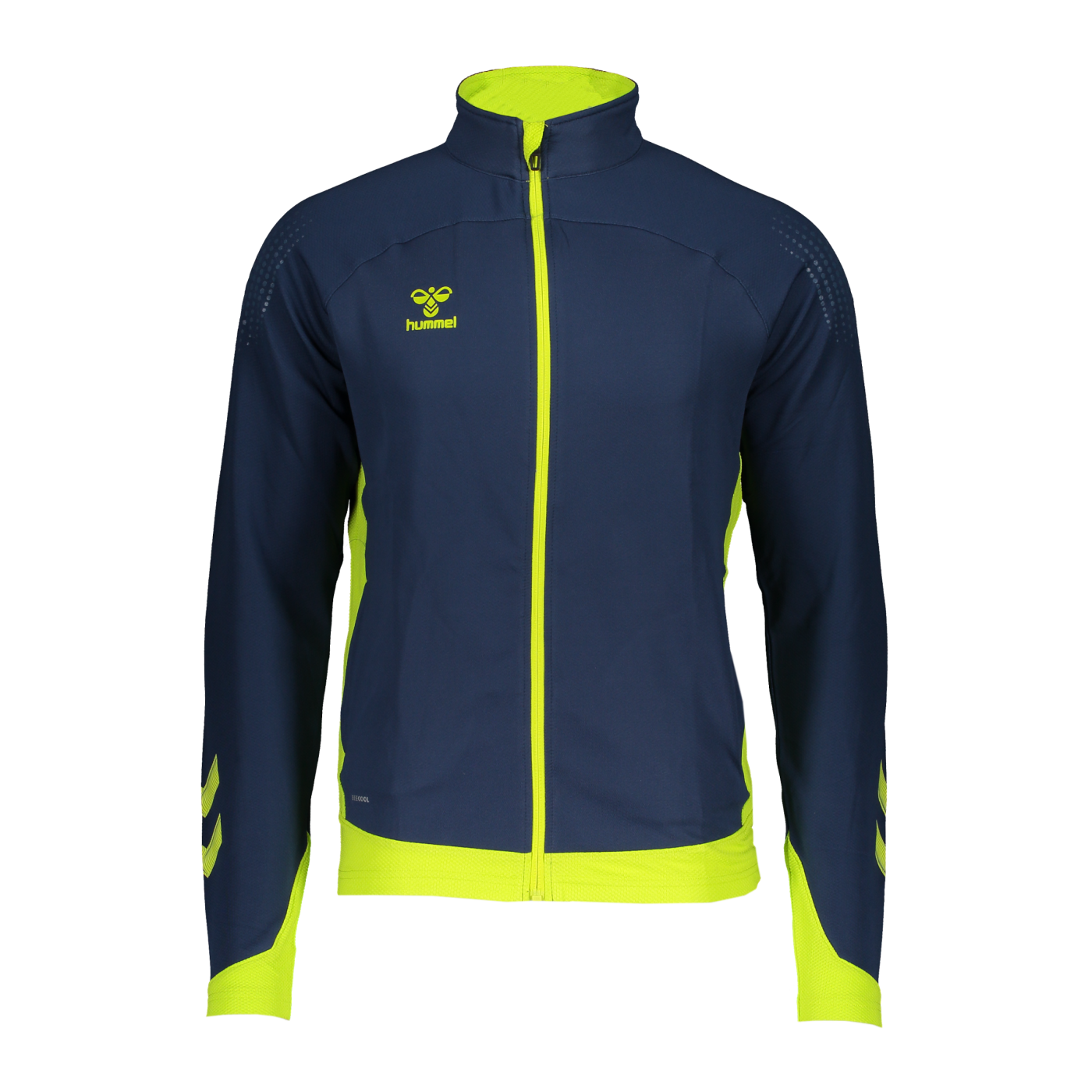 Hummel hmlLEAD Poly Zip Trainingsjacke Blau F7642