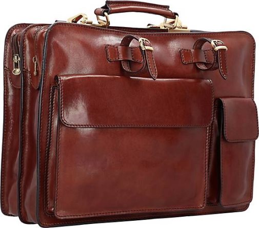 The Bridge Story Uomo Aktentasche Leder 42 cm