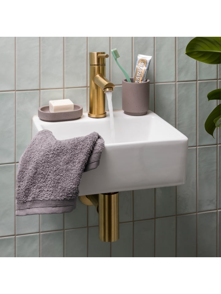 Möve Toilettenbürstenhalter Solid in grey günstig kaufen onesize