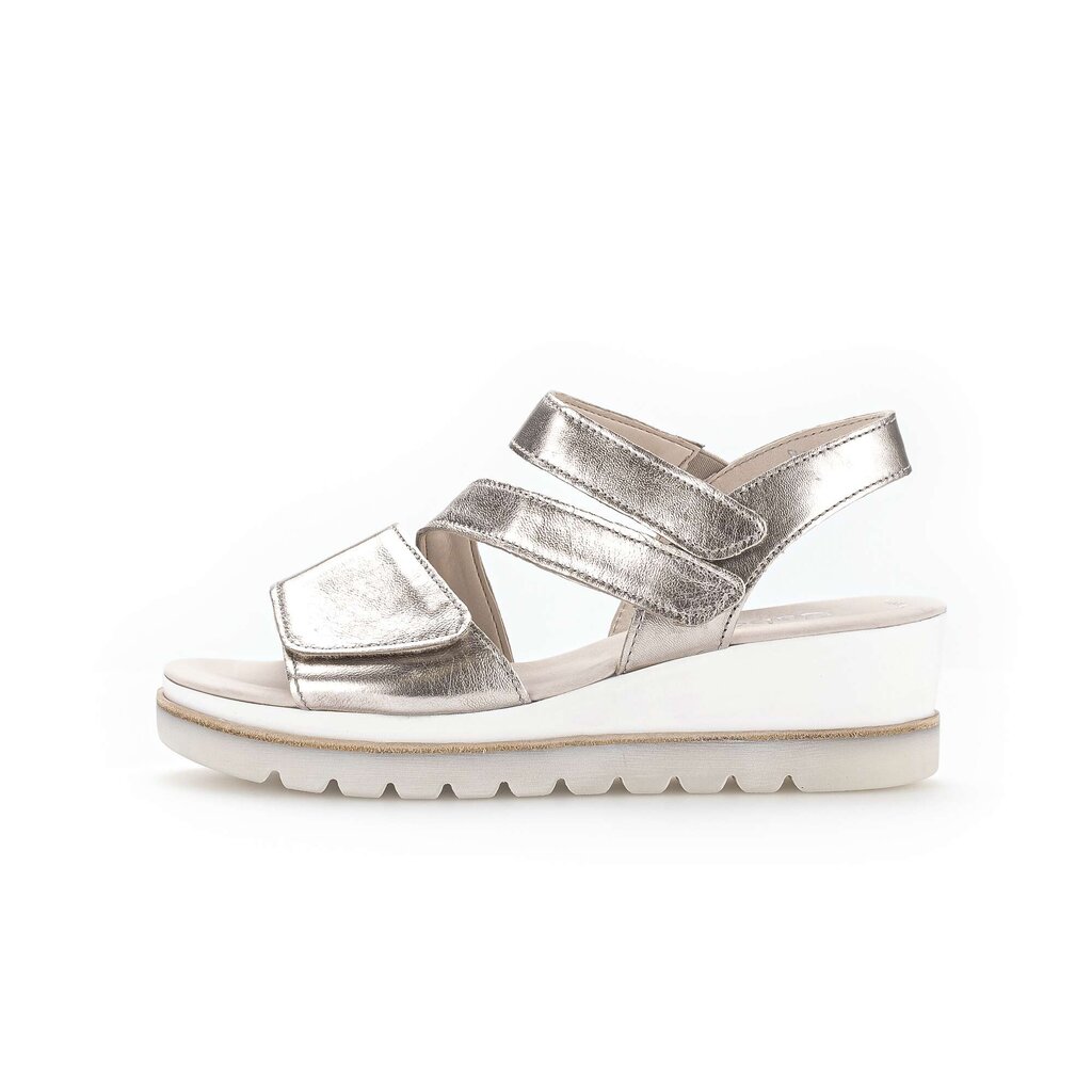 Gabor fashion Keilsandalette beige