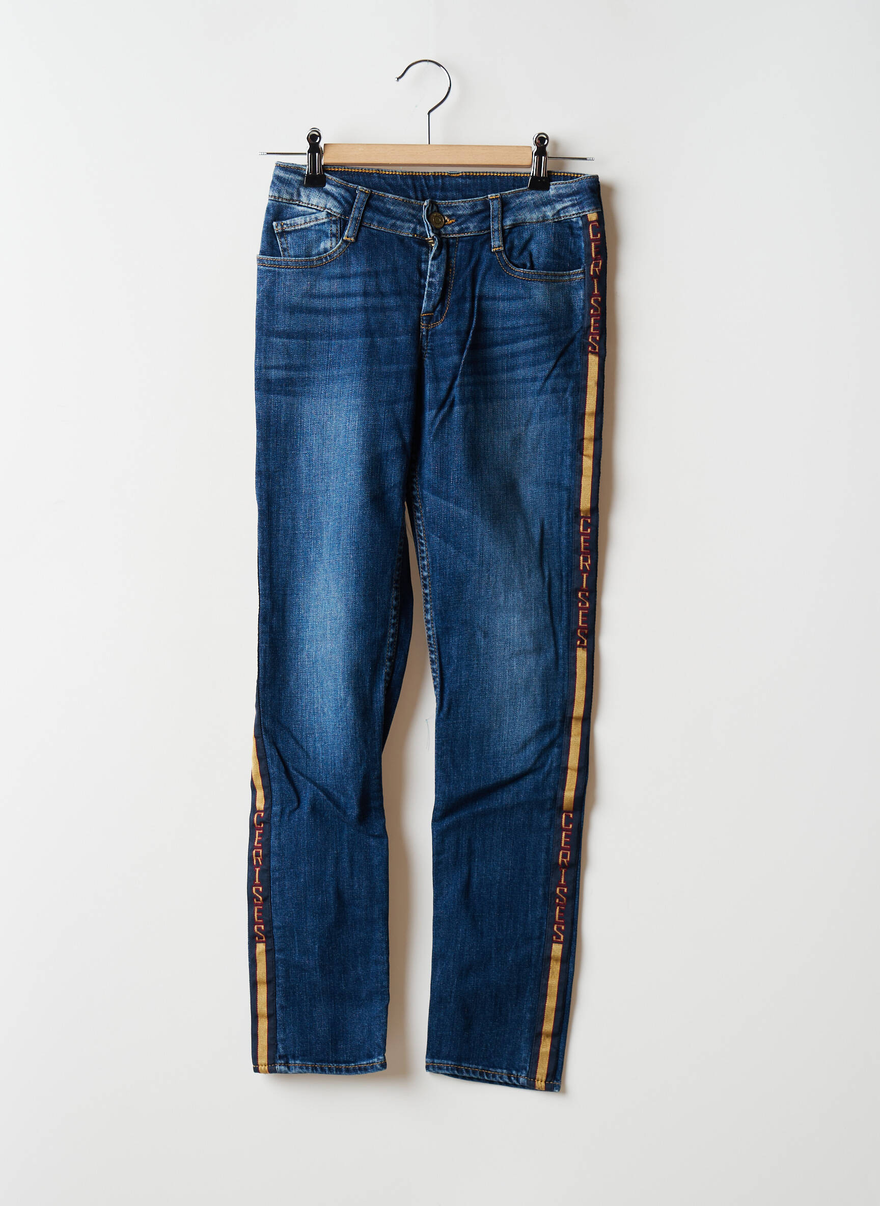 Le Temps Des Cerises Jeans Coupe Slim Fille couleur bleu
