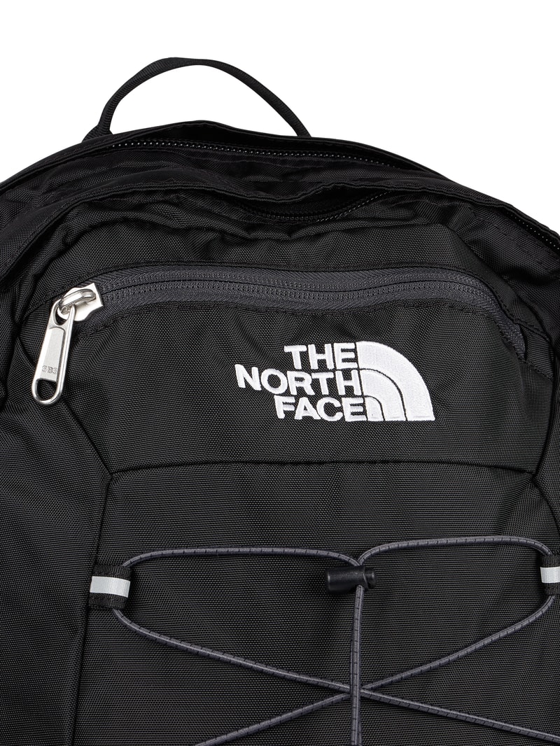Rucksack mit Logo-Print Modell 'BOREALIS' in schwarz