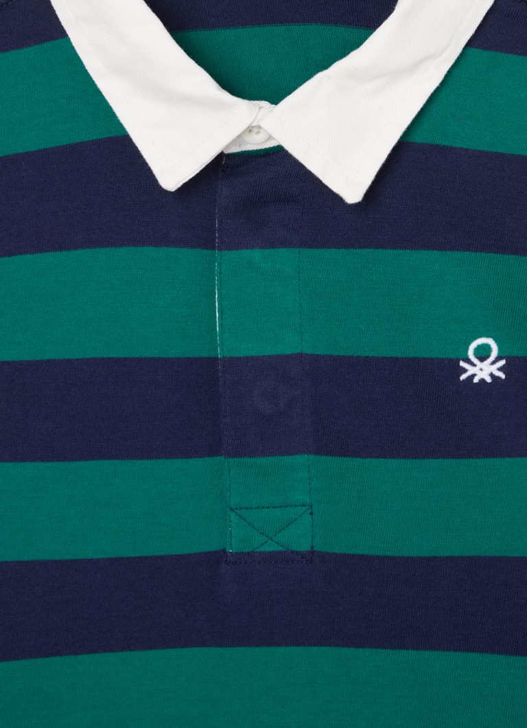 Benetton póló csíkos mintával