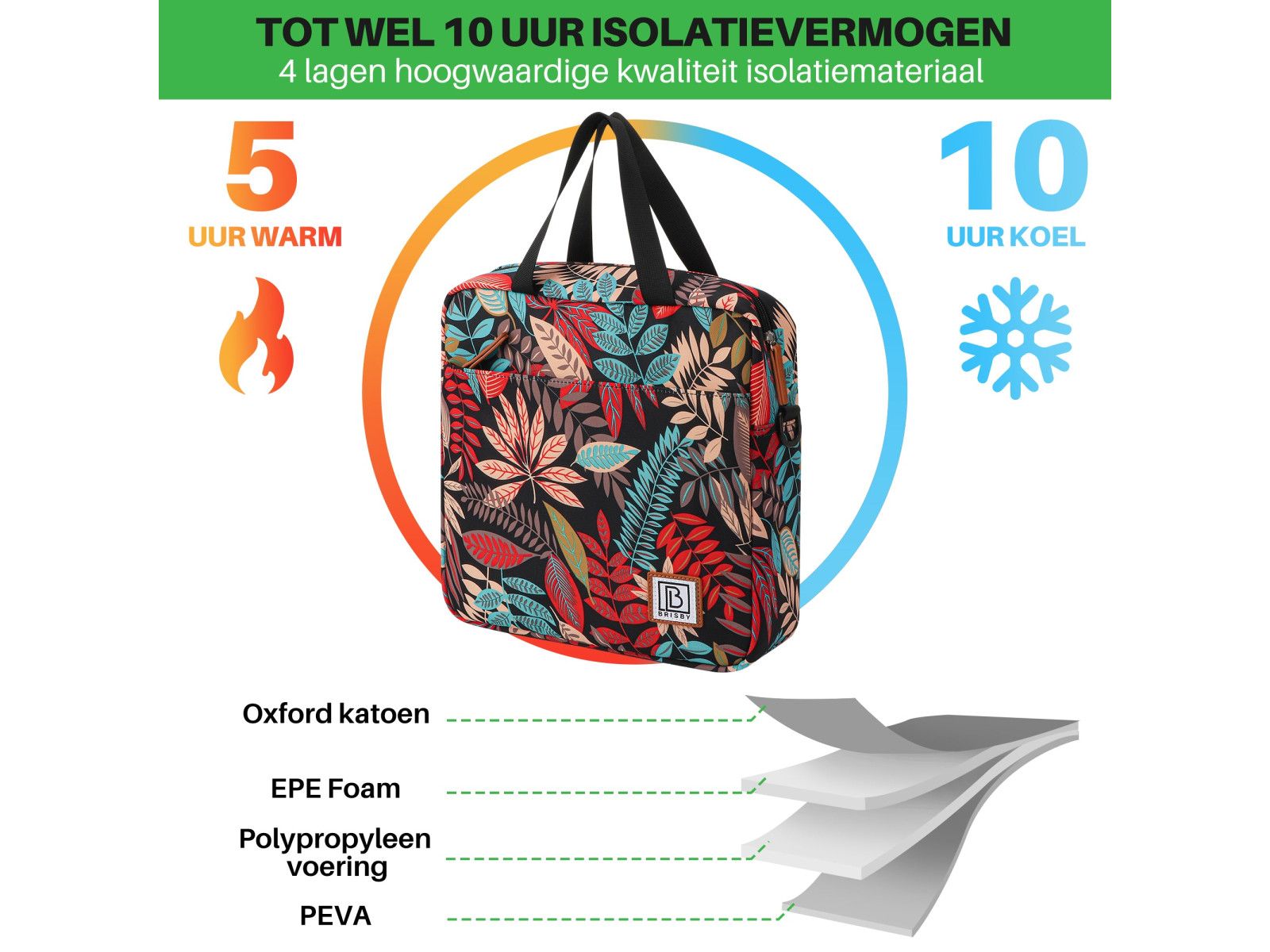 Brisby Jungle 7 Liter Kühltasche
