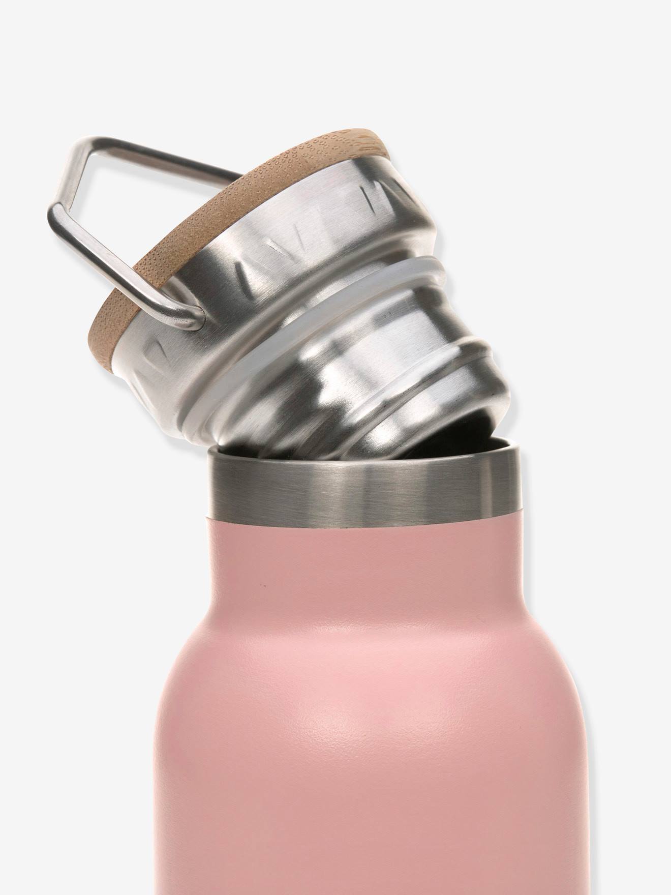 Lässig Kinder Thermo-Trinkflasche aus Edelstahl ADVENTURE LÄSSIG - rosa