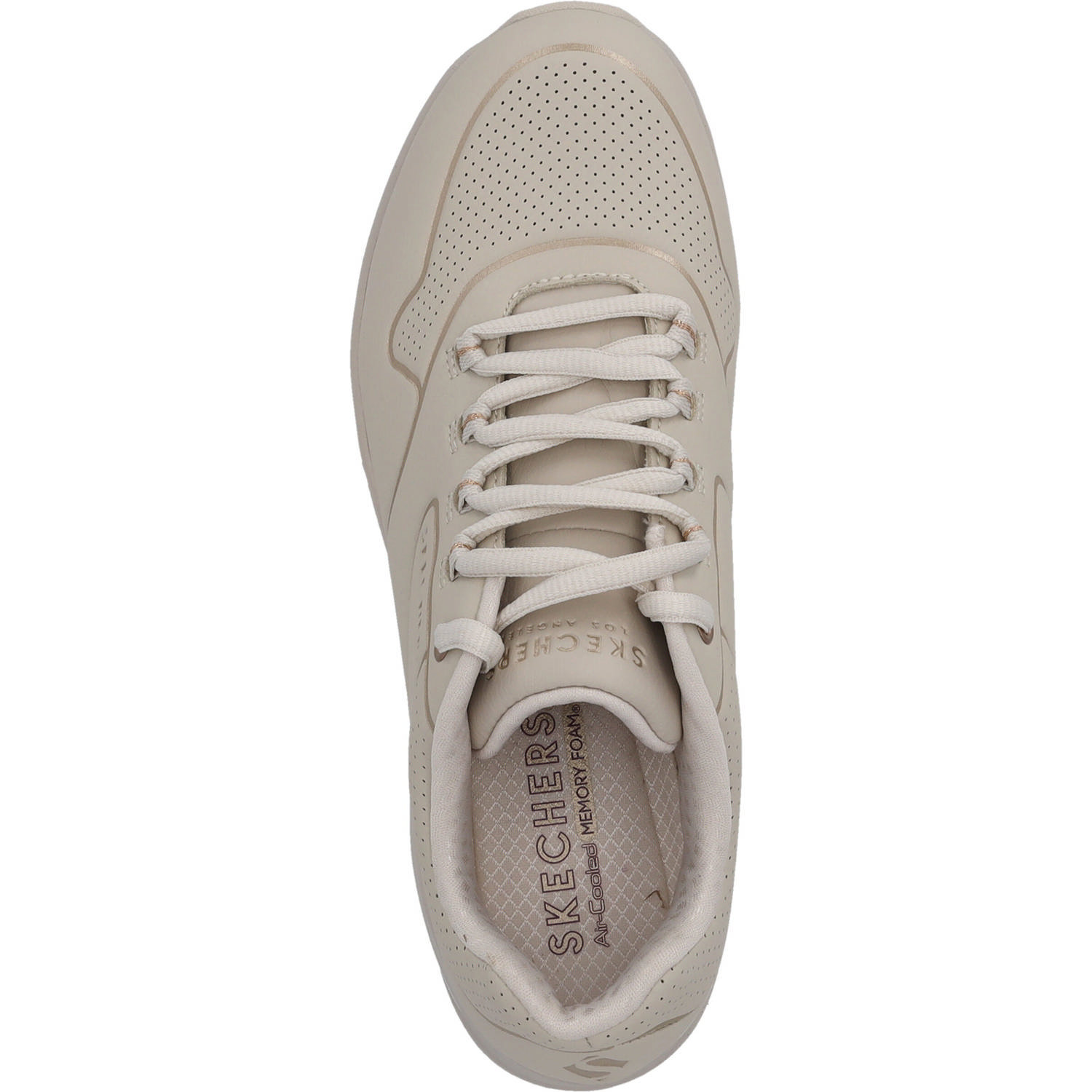 Skechers 155637, Schnürschuhe, Damen, offwhite