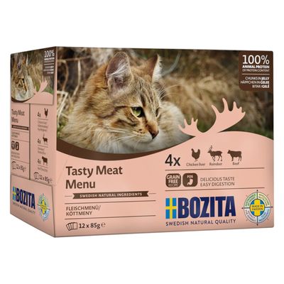 Bozita Häppchen in Gelee im Mixpaket 12 x 85 g