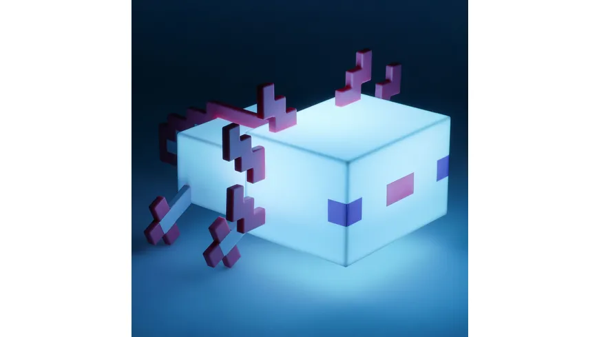 Minecraft Axolotl Leuchte