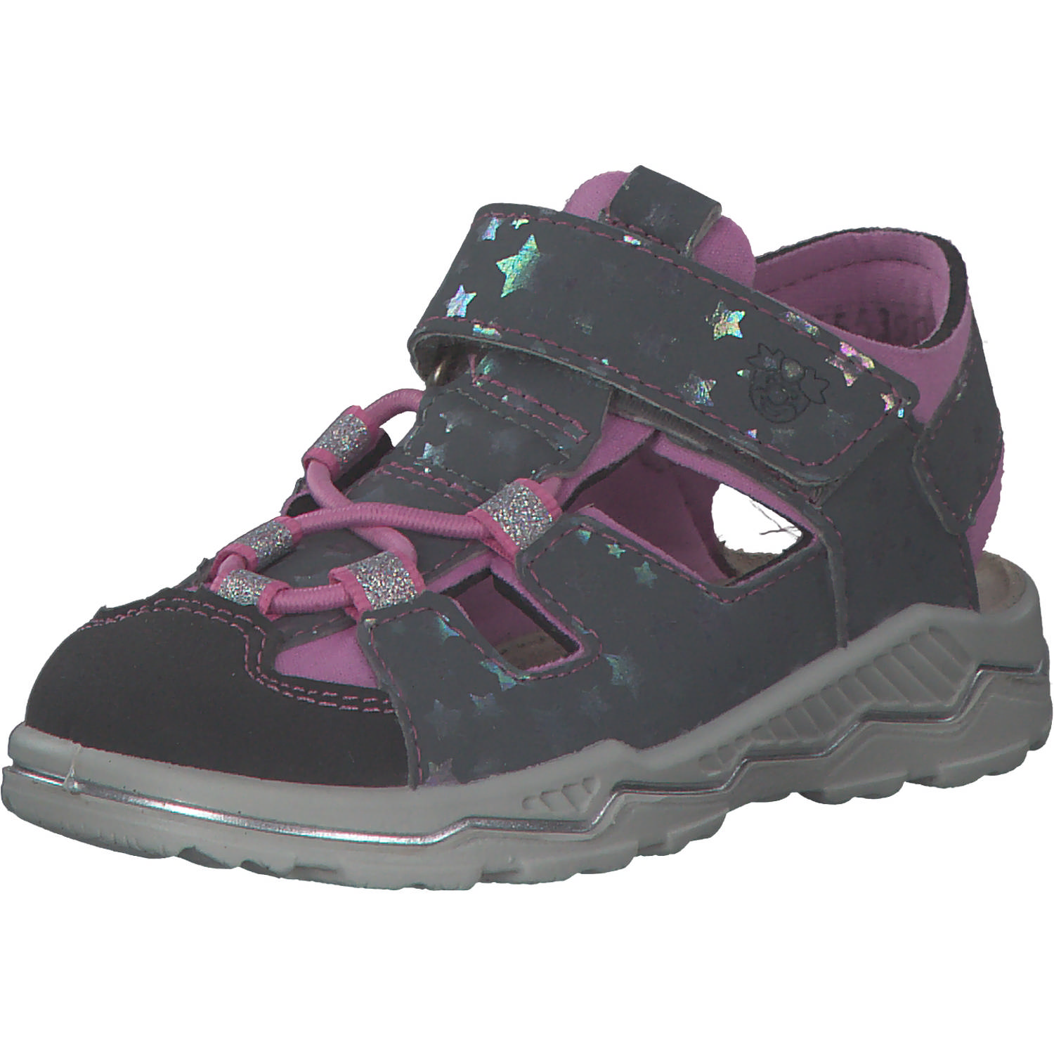 Ricosta Gery 2900302 W, Sandalen (Kinder), Kinder, graphit/rosada