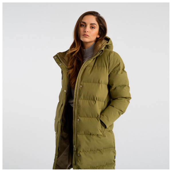 Selfhood - Women's Hooded Puffer Coat - Mantel