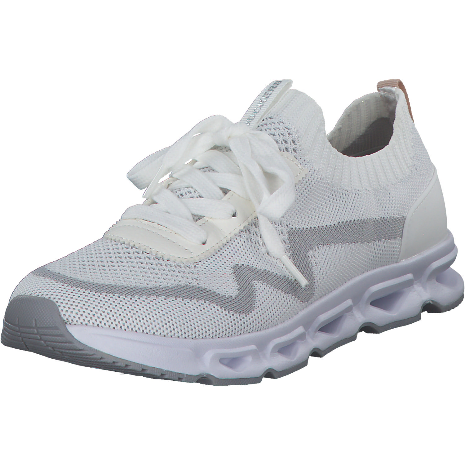 Tamaris 23746, Sneakers Low, Damen, weiss