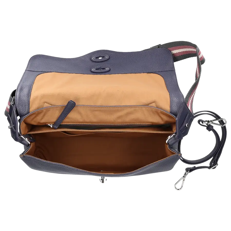 Zanellato - Handtasche POSTINA M Kalbsleder - blau