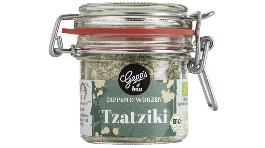 Gepp's Bio Gewürzmischung Tzatziki Dip 65 g
