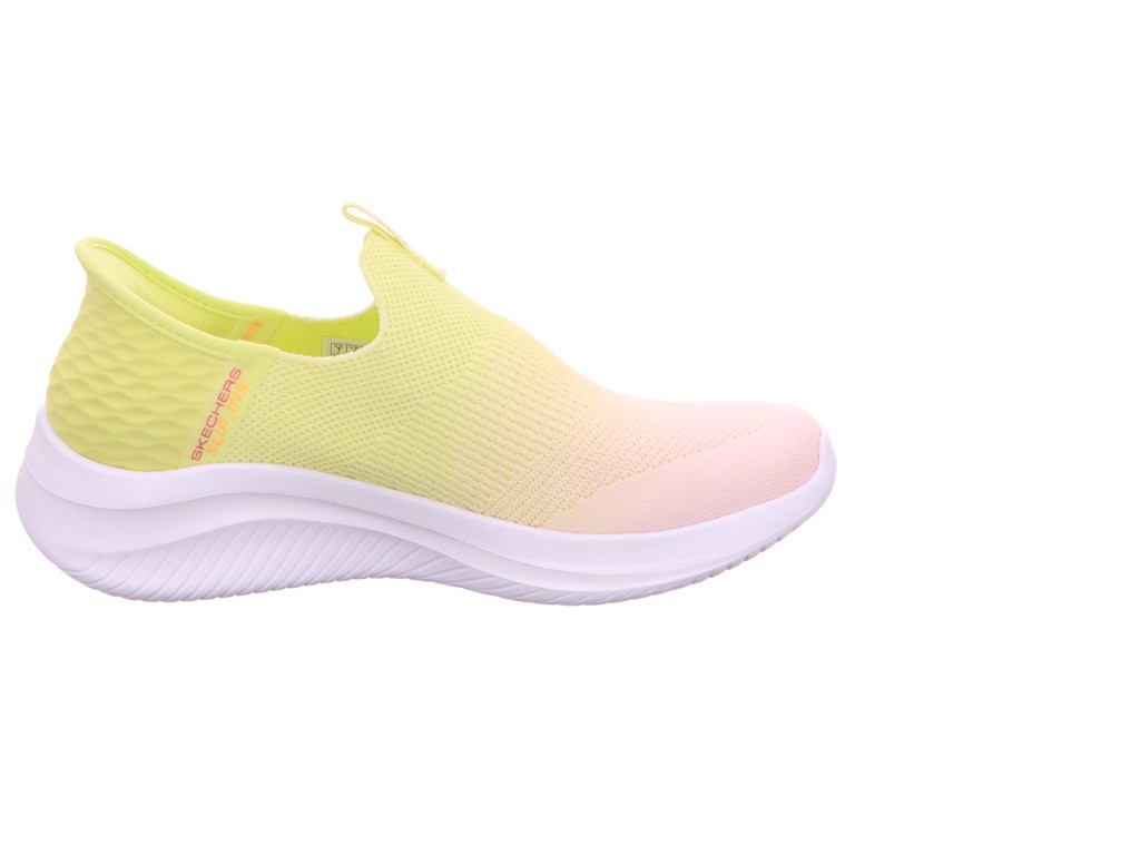 SKECHERS Sportliche Slipper silber