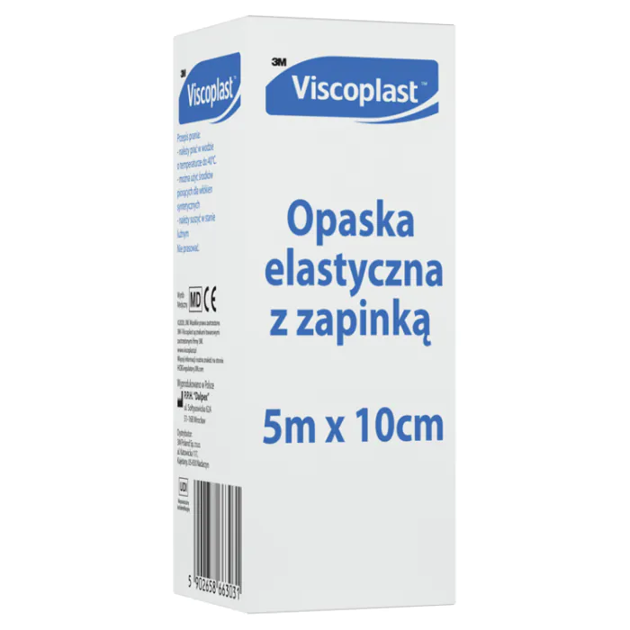 Viscoplast, bandagem elástica com fecho, 5x0,1m