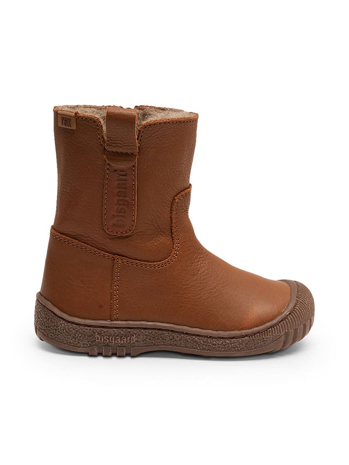bisgaard Leder-Winterboots in Hellbraun günstig kaufen