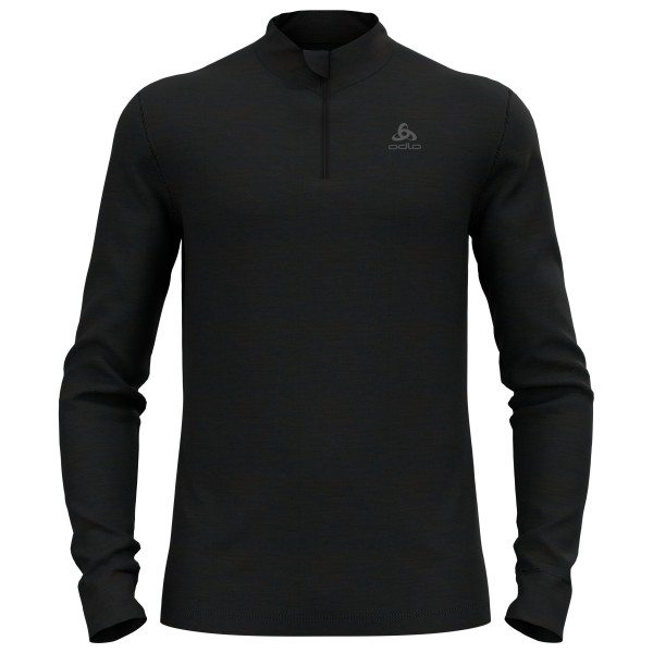 Odlo - Baselayer Top Turtle Neck L/S Half Zip Merino 2 - Merinounterwäsche