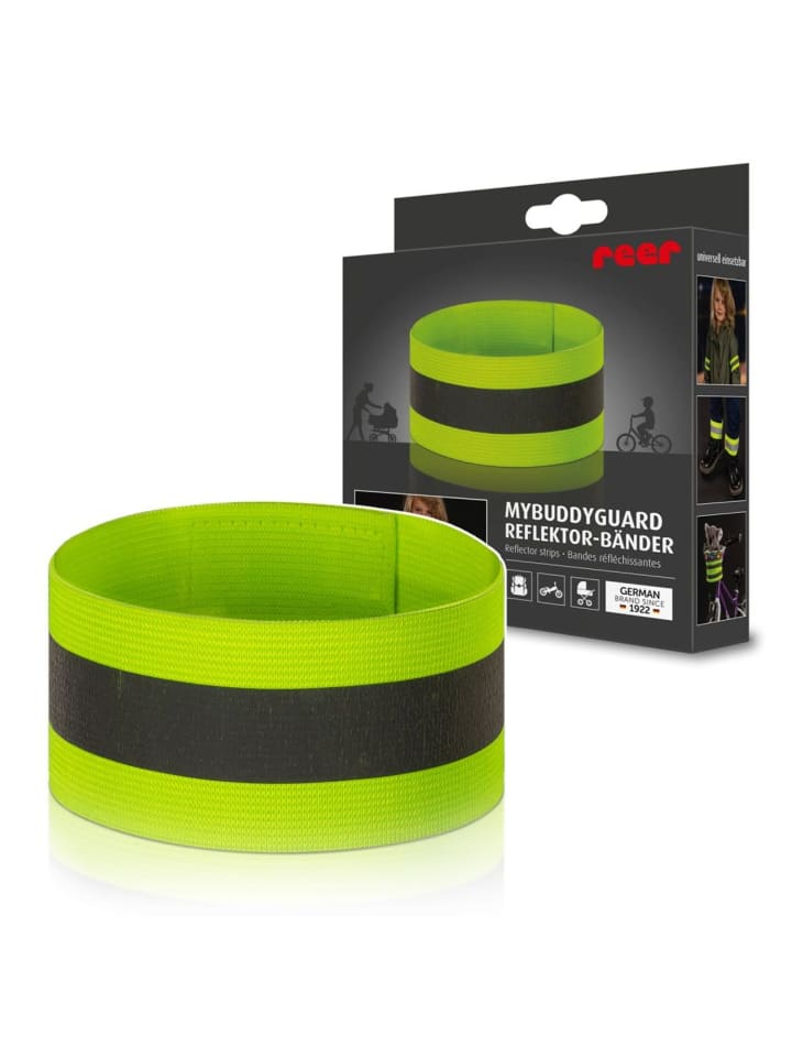 Reer MyBuddyGuard Reflektor-Bänder in Gelb ab 0 Monate günstig kaufen onesize