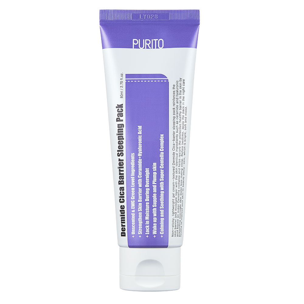 PURITO PURITO Dermide Cica Barrier Sleeping Pack Créme de nuit