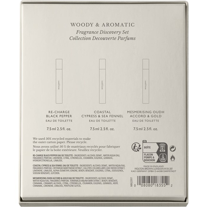 Woody & Aromatic Fragrance Discovery Set