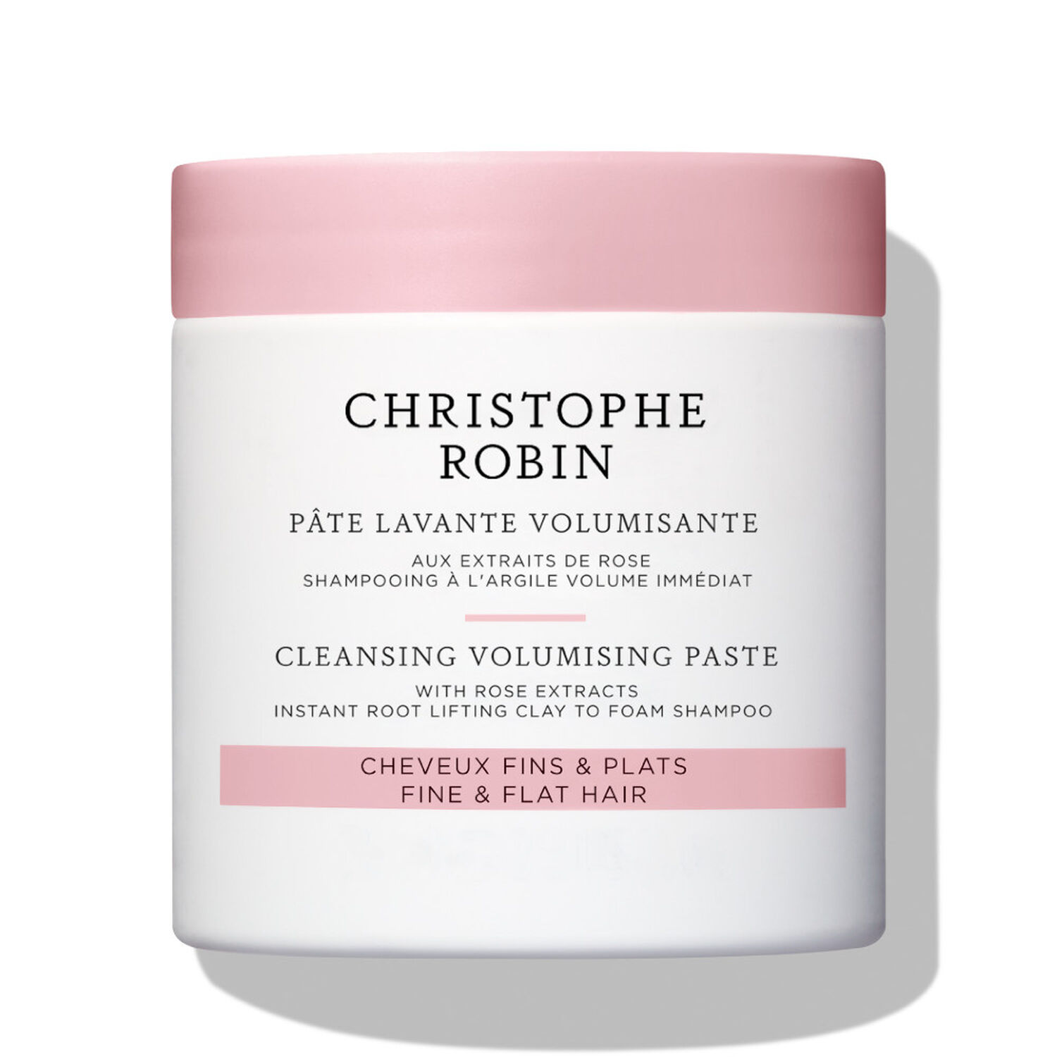 Christophe Robin Pâte Lavante Volumisante Aux Extraits de Rose